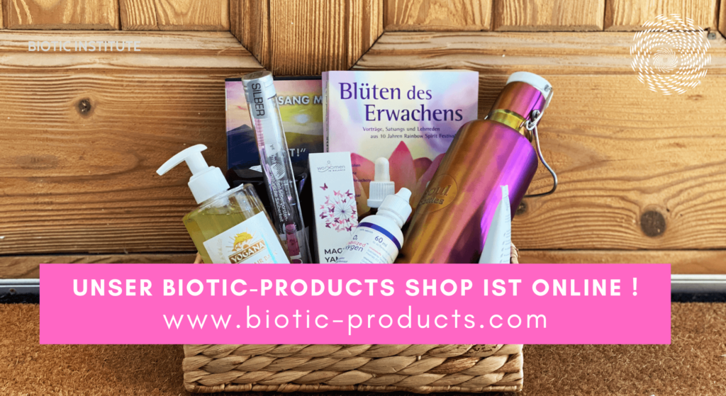 Unser Biotic-Products Shop ist online