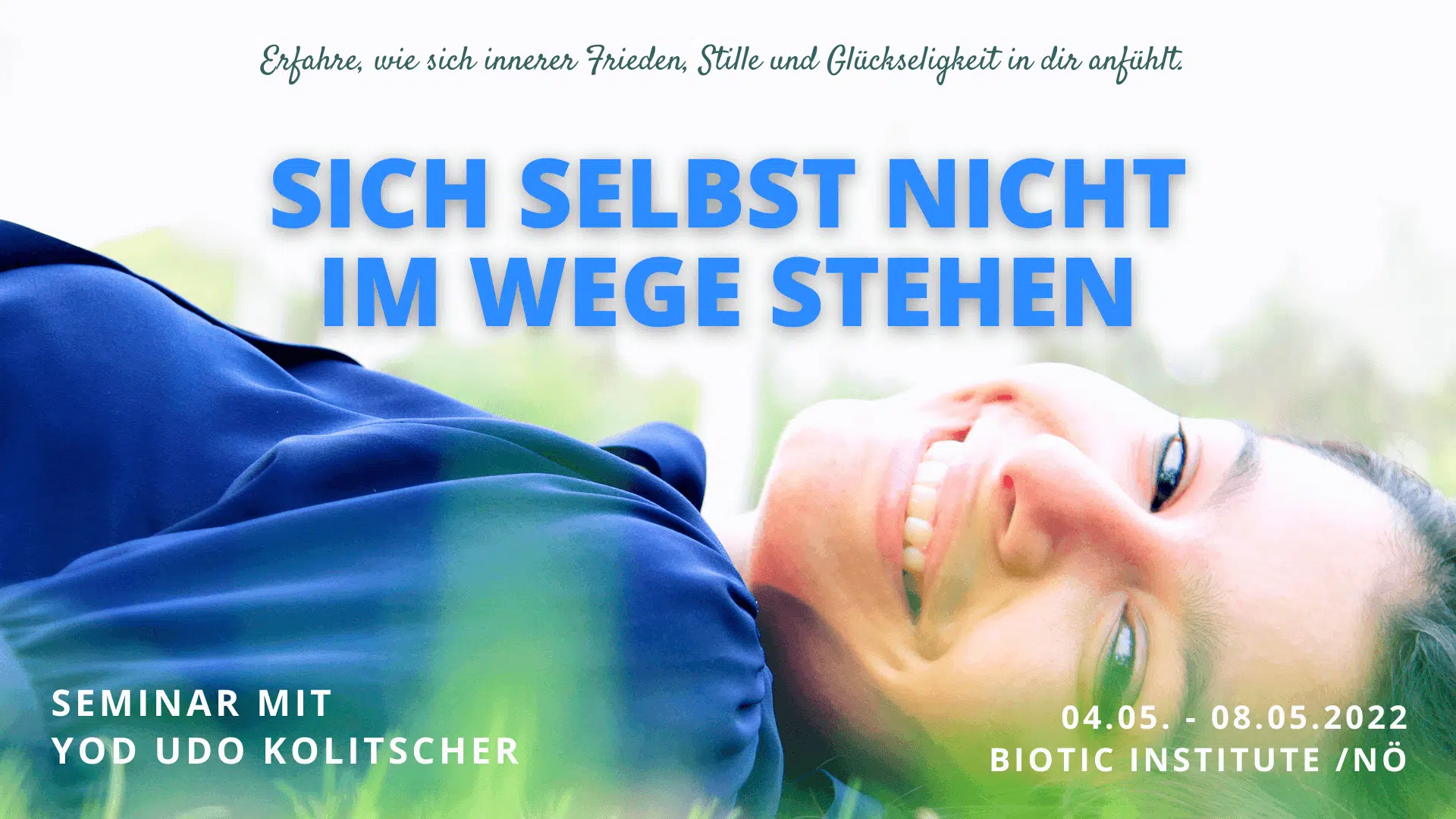 Seminar Sich selbst nicht im Wege stehen 5.22