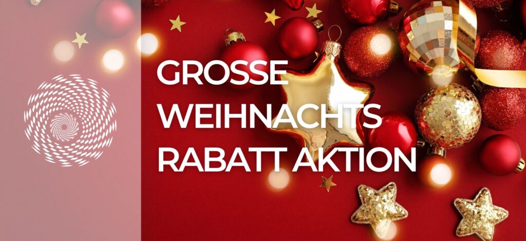 weihnachts Rabatt Aktion