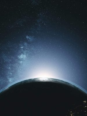 Majestic rotate earth orbit sunlight glow galaxy Majestic Rotate Earth Orbit Sunlight Glow Galaxy. Cosmos Interstellar Nebula Star Radiance Spin Planet Close up Satellite View Outer Space 3D Animation